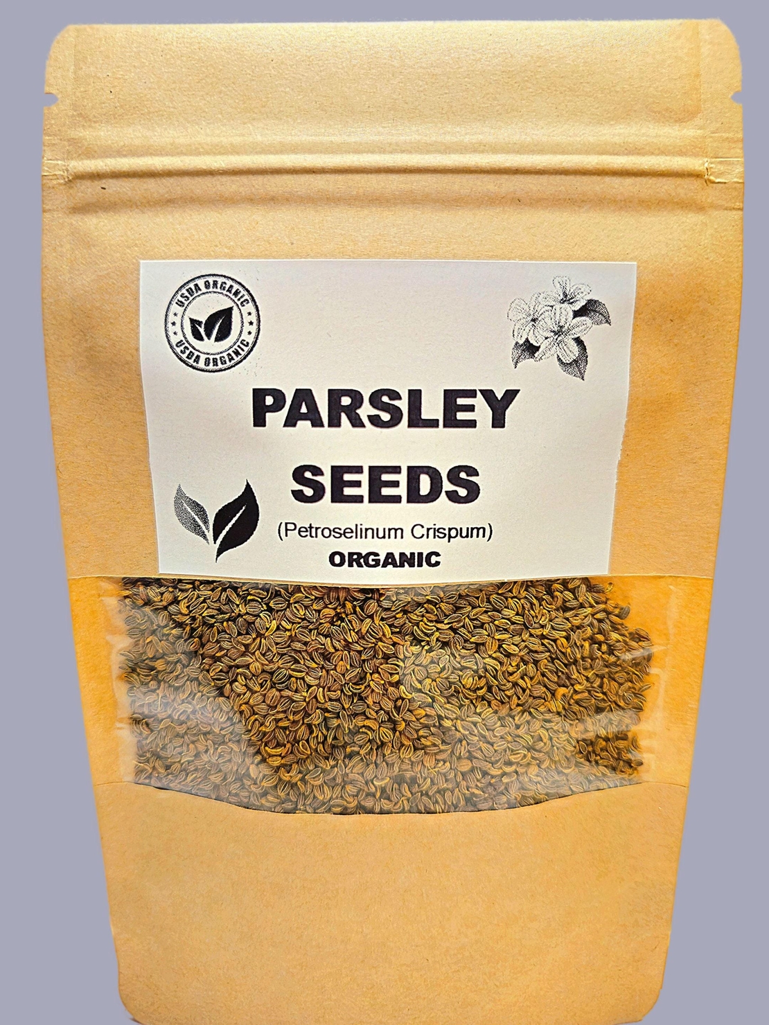 Organic PARSLEY SEEDS | petroselinum crispum | parsley tea | dried seeds | organic herb | dried herb | herbal tea | herba | tea | seeds