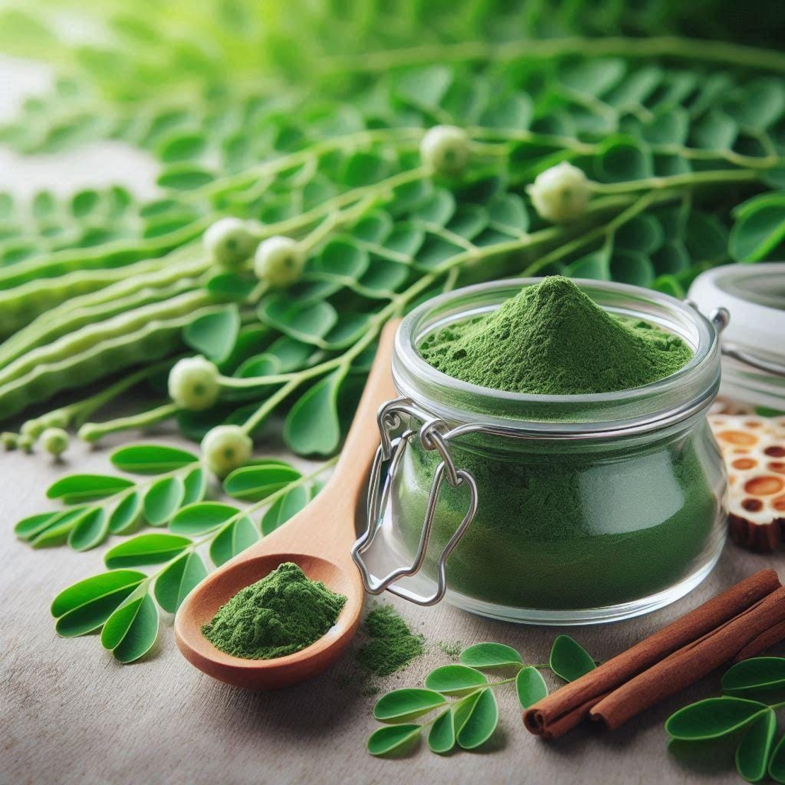 Organic MORINGA LEAF POWDER | moringa oleifera | moringa leaf tea | herbal tea | herba | tea | dried leaves | organic herbs | powder