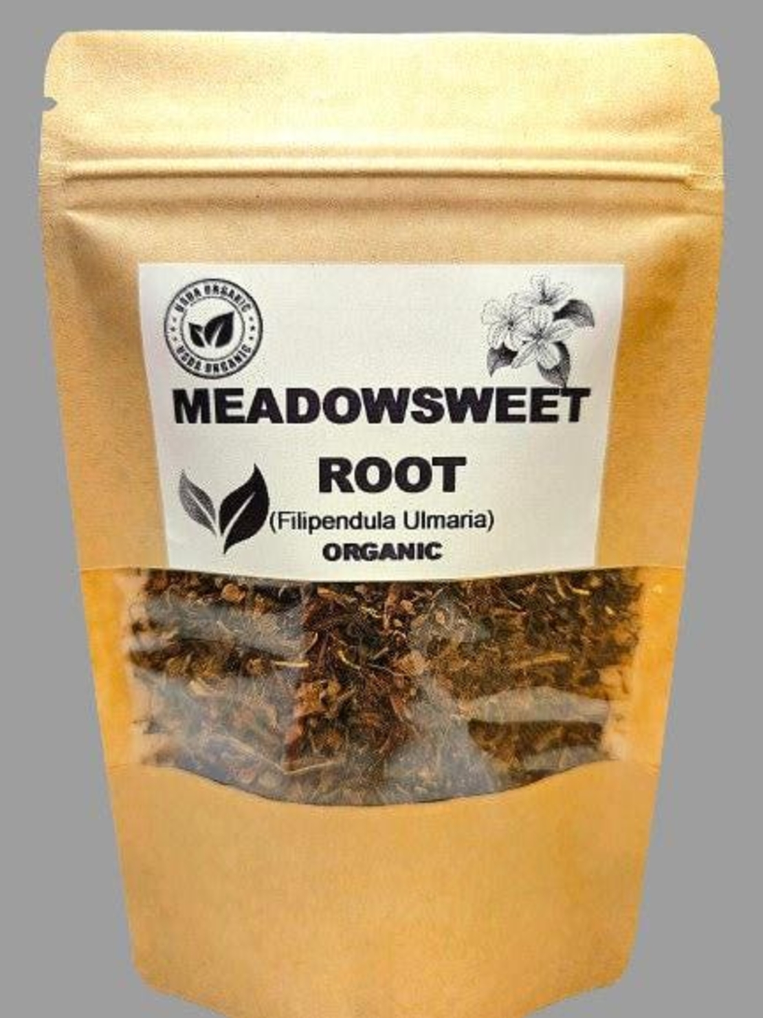 Organic meadowsweet root | filipendula ulmaria | meadowsweet tea | herbal tea | dried root | organic herbs | herba | tea | root | herbs