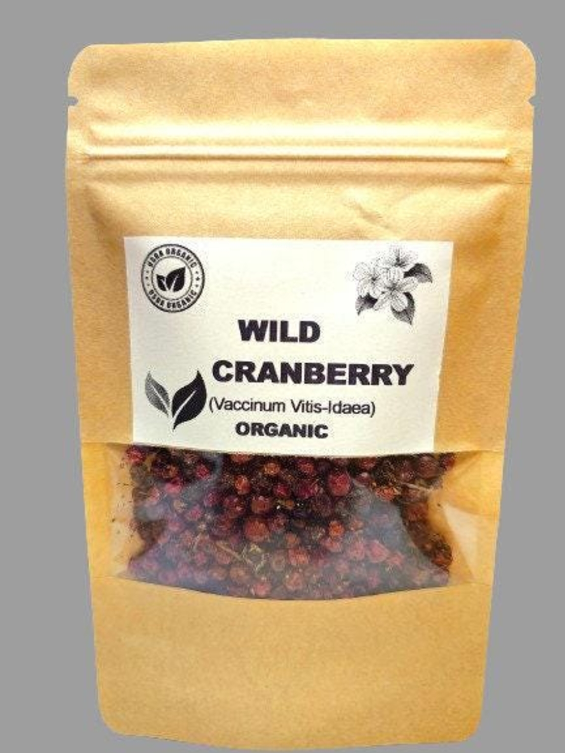 Organic Wild Cranberry (Vaccinium vitis-idaea)