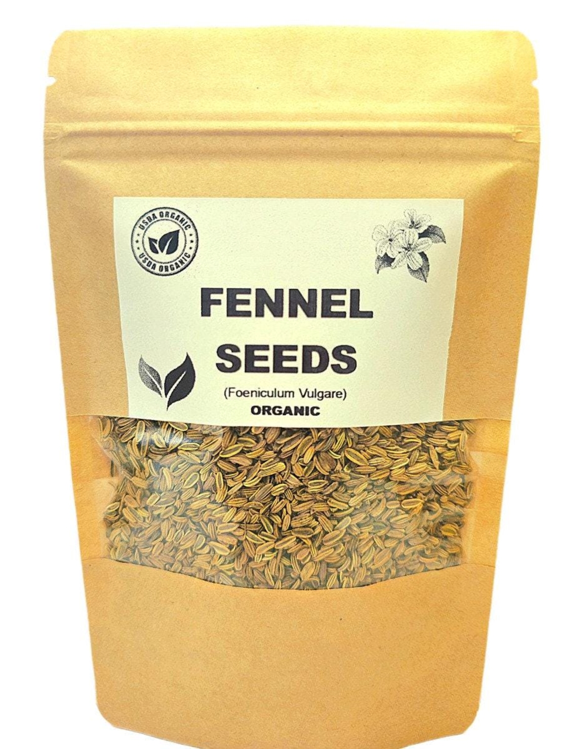 Organic FENNEL SEEDS | foeniculum vulgare | fennel tea | herbal tea | dried seeds | dried herb | organic herb | herba | tea