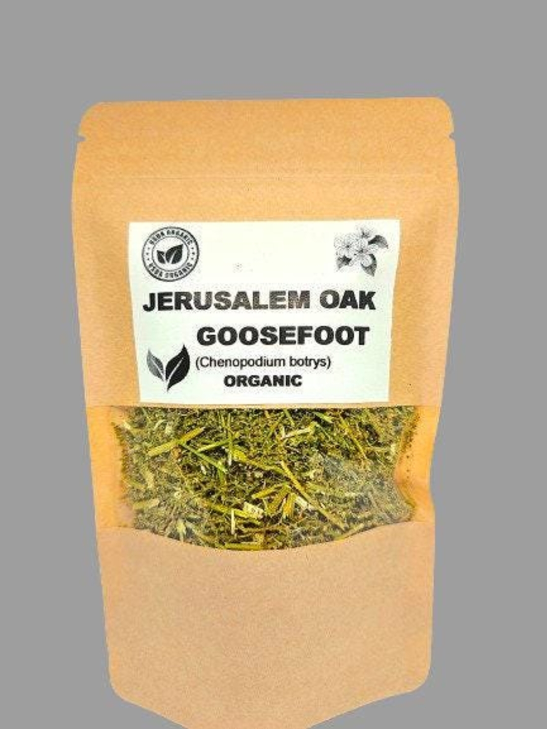 Organic JERUSALEM OAK GOOSEFOOT | chenopodium botrys | dysphania botrys | sticky goosefoot | feathered geranium | herbal tea | organic herbs