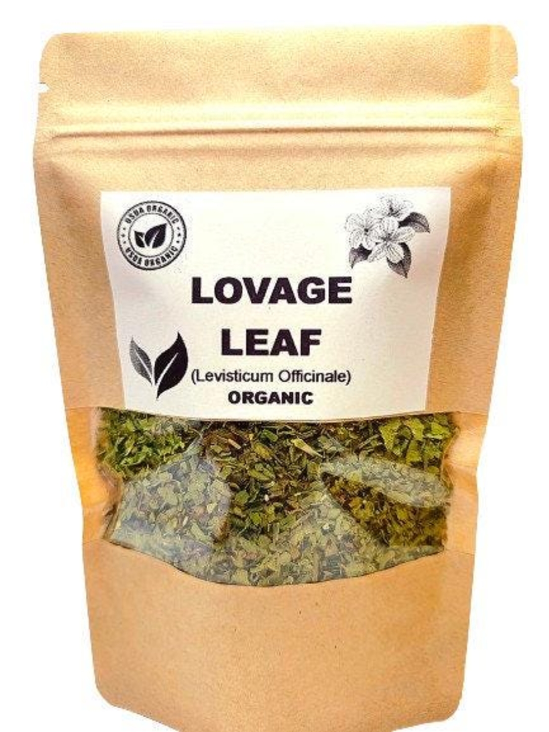 Organic LOVAGE LEAF | levisticum officinale | lovage tea | spices | herbal tea | dried leaf | organic herbs | dried herbs | herba | tea