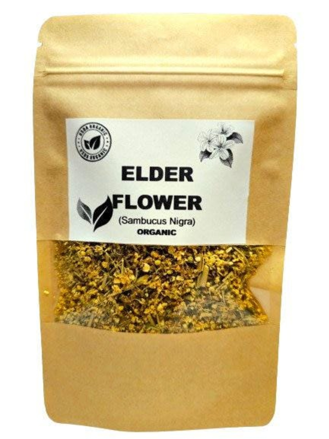 Organic ELDER FLOWER | sambucus nigra | elder flower tea | herbal tea | dried herbs | organic herbs | dried flower | herba | tea | flowers