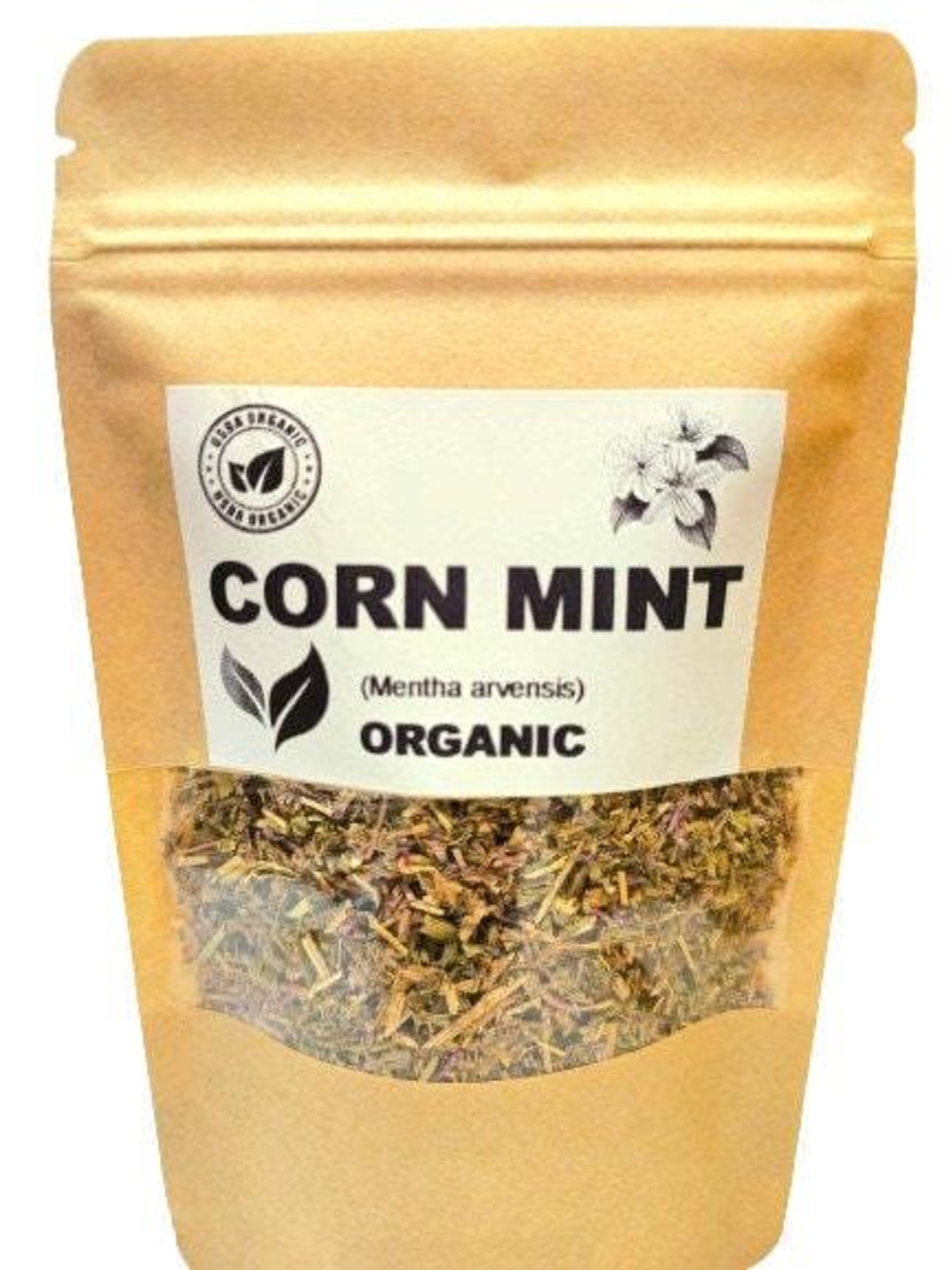 Organic CORN MINT | mentha arvensis | corn mint tea | field mint tea | wild mint tea | herbal tea | dried herbs | organic herbs | herba tea