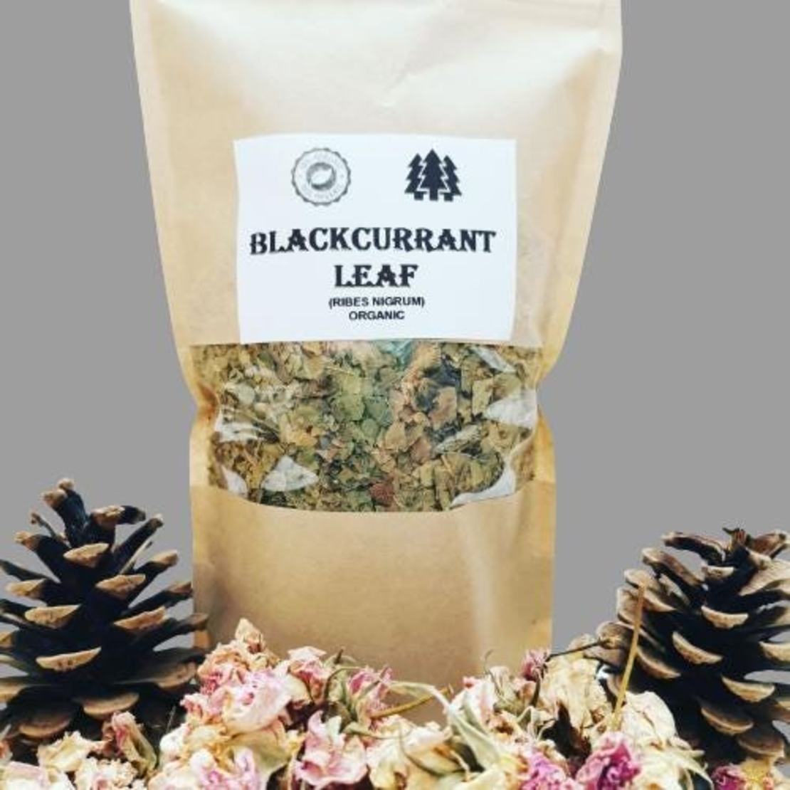 Organic BLACKCURRANT LEAF | Ribes nigrum , Loose Tea , Loose Dried Herbs , Dried Loose Herb | Blackcurrant Leaf Tea | Herbal Tea | Herba