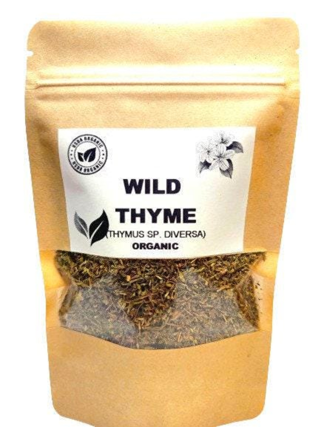 Organic Wild Thyme (Thymus sp. diversa / Thymus serpyllum)