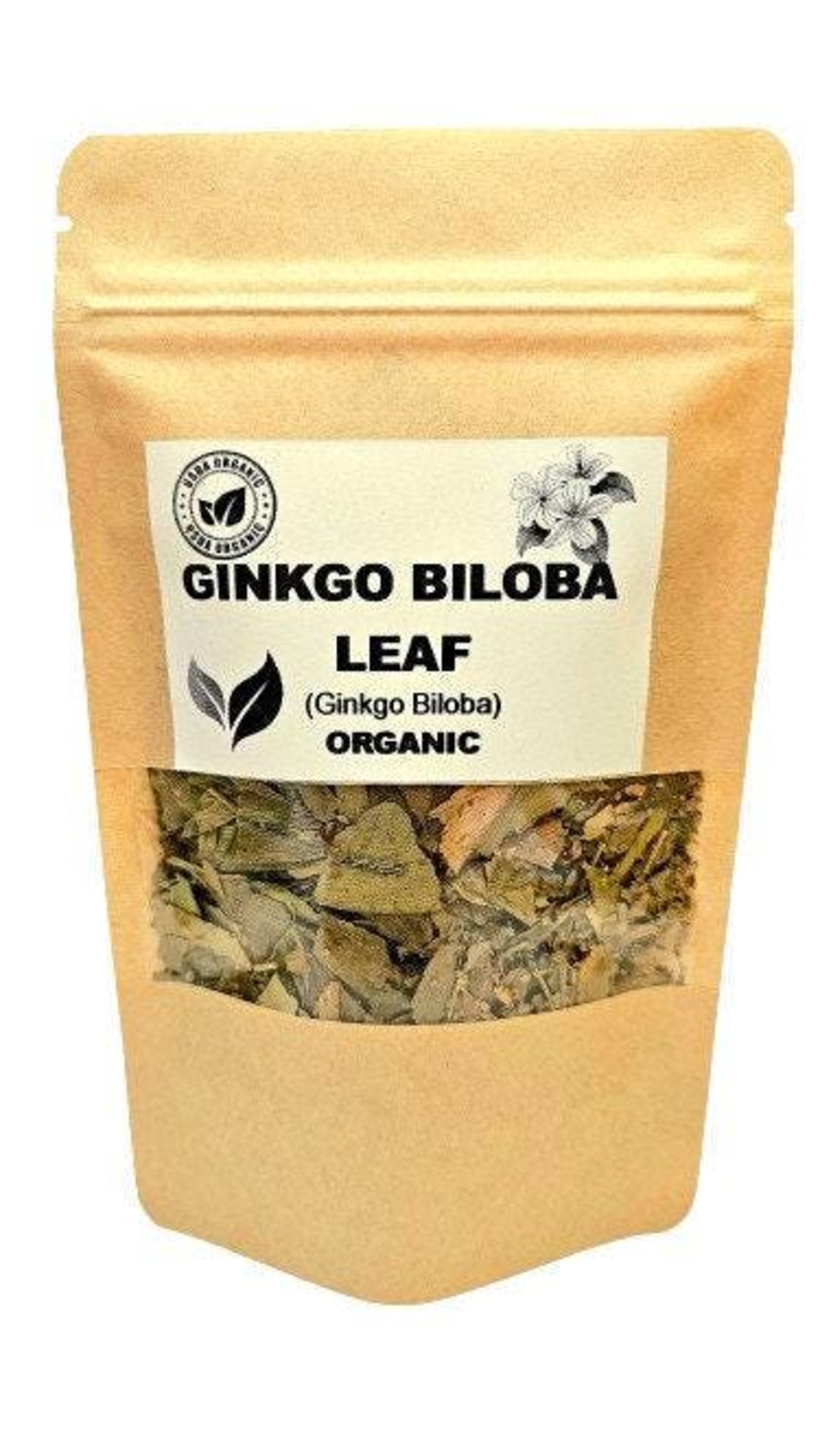 Organic GINKGO BILOBA LEAF | ginkgo biloba | herbal tea | ginkgo biloba tea | dried leaves | organic herbs | tea | herba