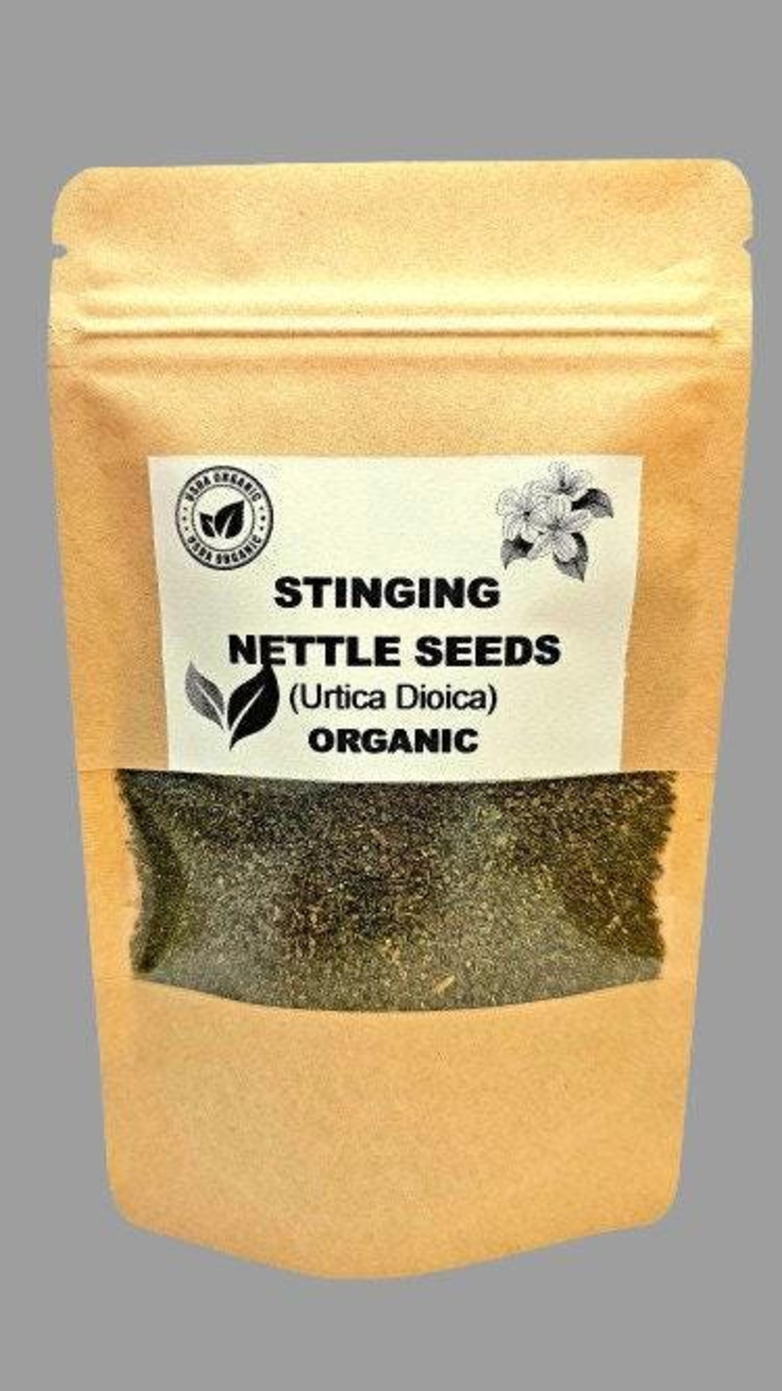 Organic STINGING NETTLE SEEDS | urtica dioica | nettle seeds tea | nettle herb | herbal tea | organic herbs | seeds | herba | tea