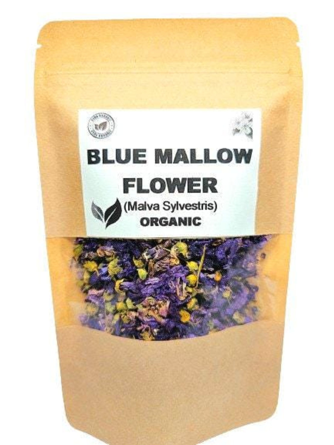 Organic BLUE MALLOW FLOWER | malva sylvestris | blue mallow tea | herbal tea | herba | tea | dried herb | organic herb | herba | herbalism