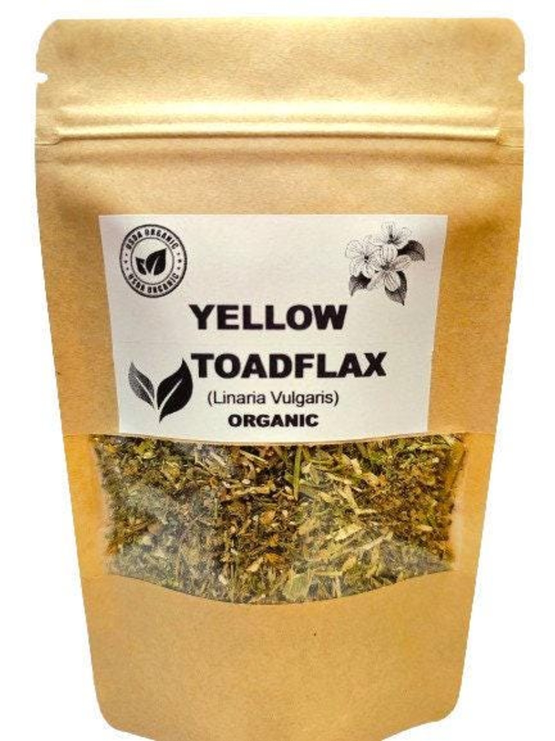 Organic Yellow Toadflax Herb (Linaria vulgaris)