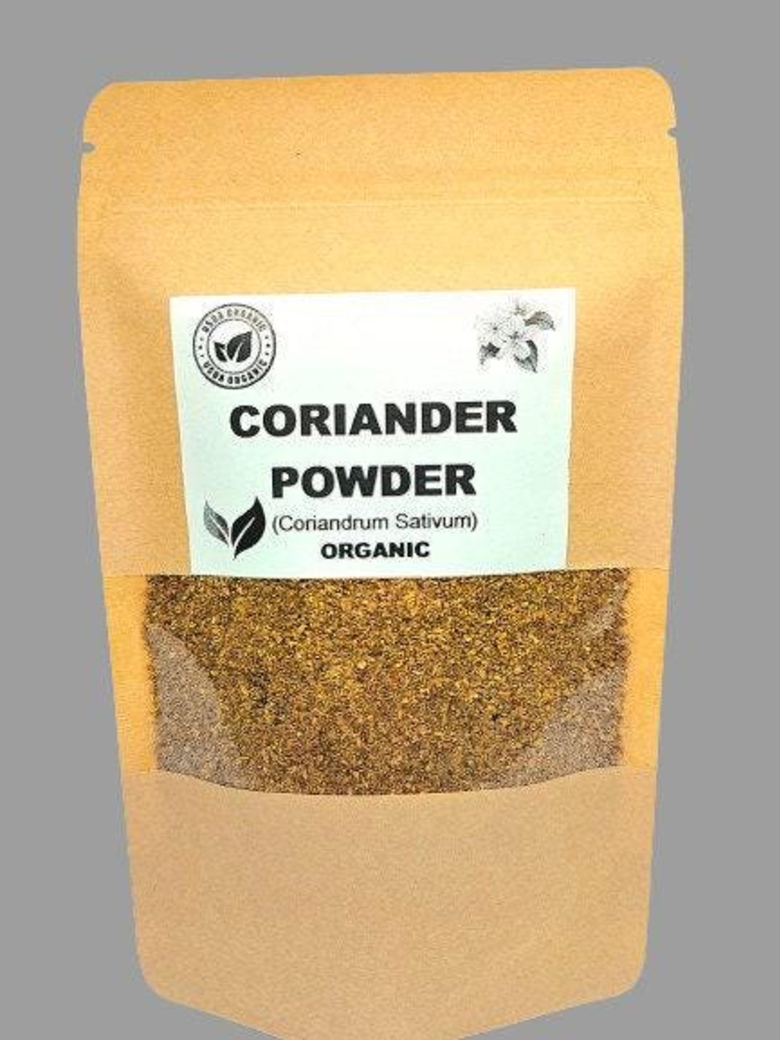 Organic coriander powder | coriandrum sativum | coriander tea | herbal tea | herba | tea | organic herbs | organic powder | coriander flour