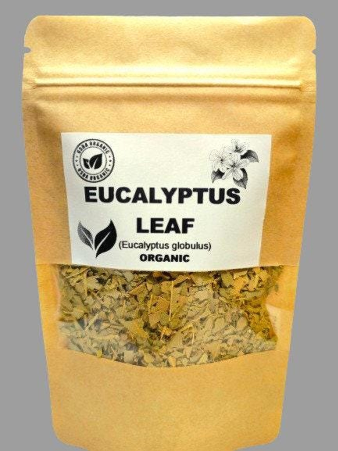 Organic EUCALYPTUS LEAF | eucalyptus globulus | eucalyptus tea | herbal tea | dried leaf | organic herbs | herba | tea | dried herbs