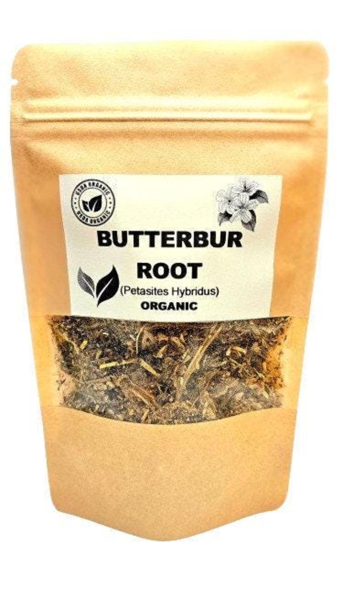Organic BUTTERBUR ROOT | petasites hybridus | butterbur tea | herbal tea | dried root | organic herbs | dried herbs | herba | tea