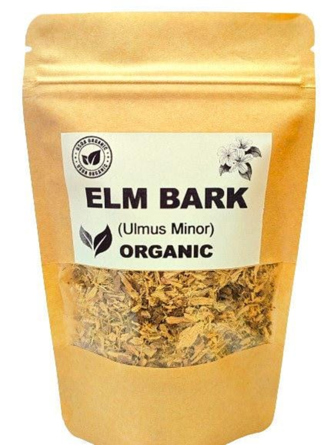 Organic ELM BARK | ulmus minor | elm bark tea | dried bark | herbal tea | herba | tea | organic herbs | dried herbs