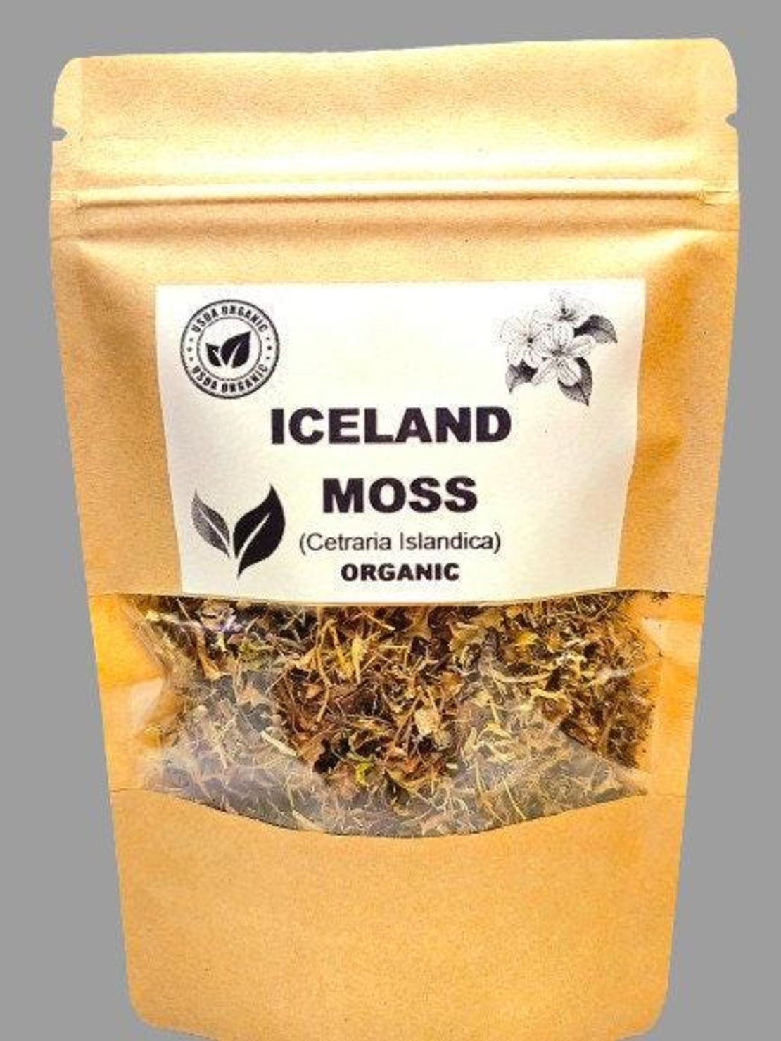 Organic ICELAND MOSS | cetraria islandica | iceland moss tea | herbal tea | dried moss | dried herbs | organic herbs | herba | tea