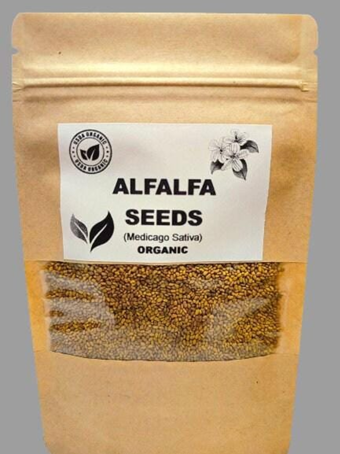 Organic ALFALFA SEEDS | medicago sativa | alfalfa herbs | alfalfa tea | dried seeds | organic seeds | organic herbs | herba | tea