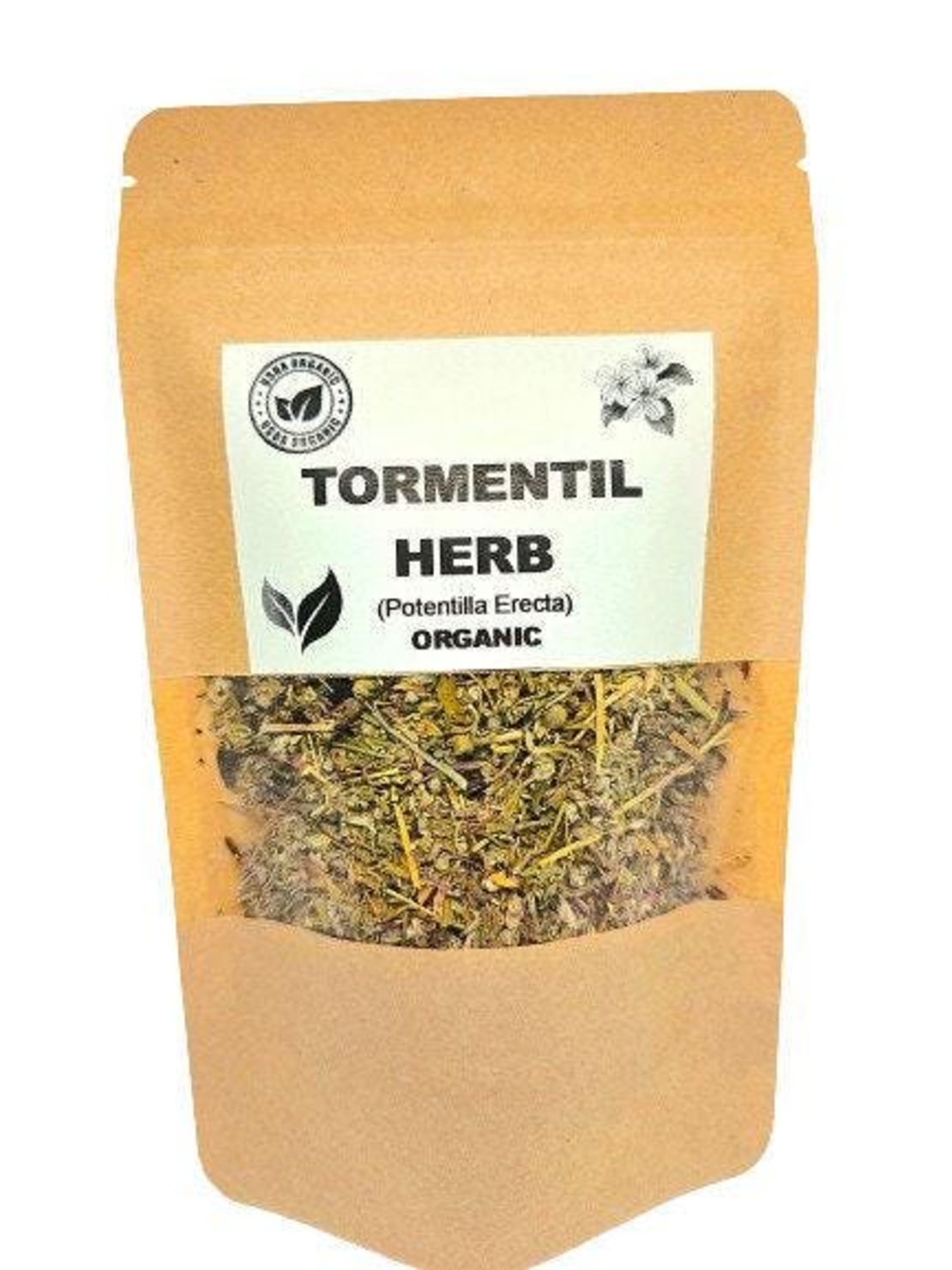 Organic tormentil herb | potentilla erecta | tormentil herb tea | herbal tea | herba | tea | organic herbs | dried herbs | herbalism | herbs