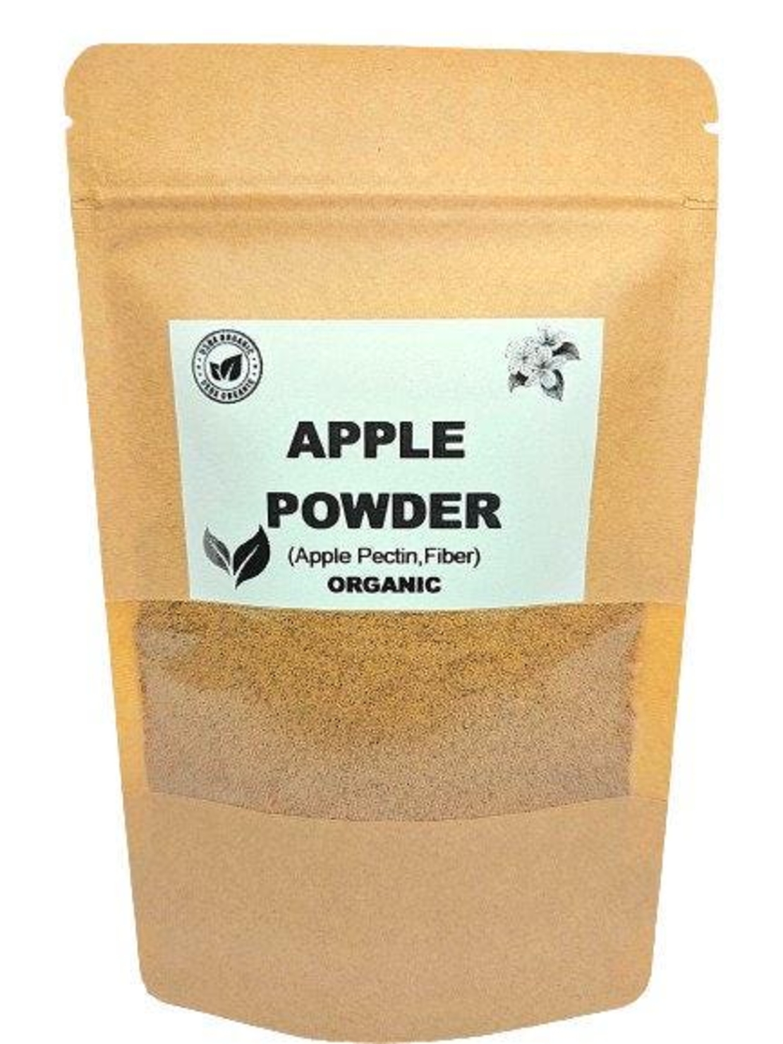 Organic APPLE POWDER | apple pectin | fiber | orgnaic powder | dried apple powder | natural powder | herbalist | powder | apple flour