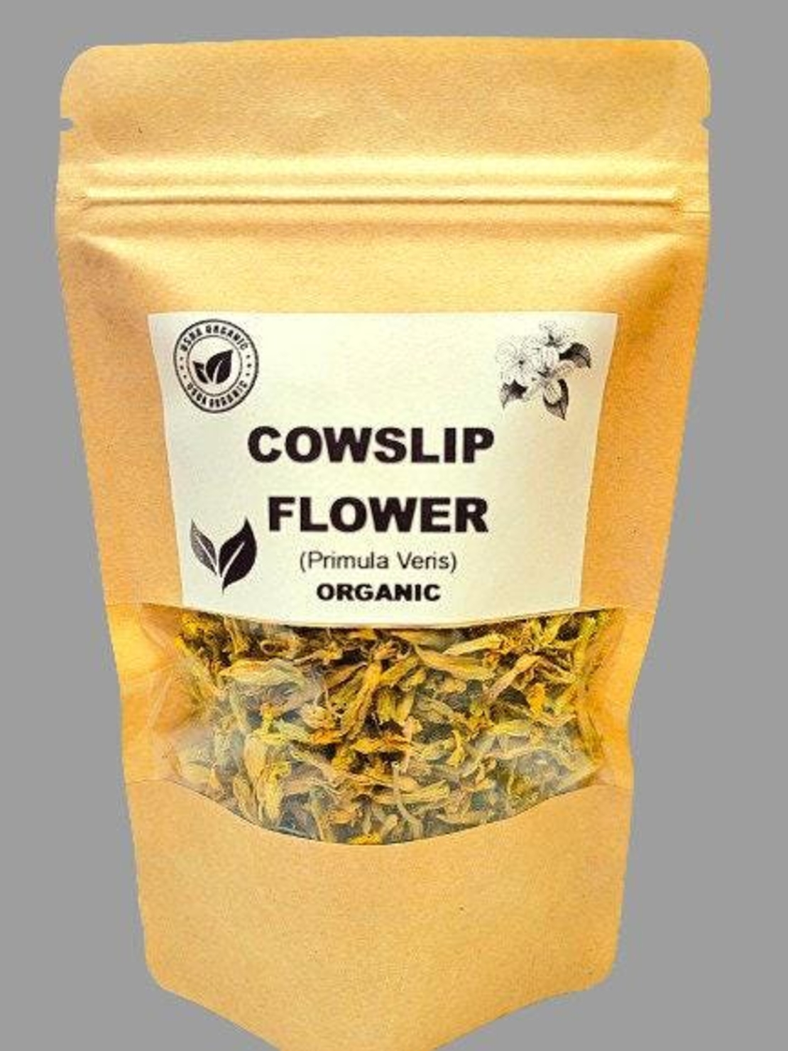 Organic cowslip flower | primula veris | cowslip flower tea | dried flowers | herbal tea | organic herb | organic flower | herba | tea