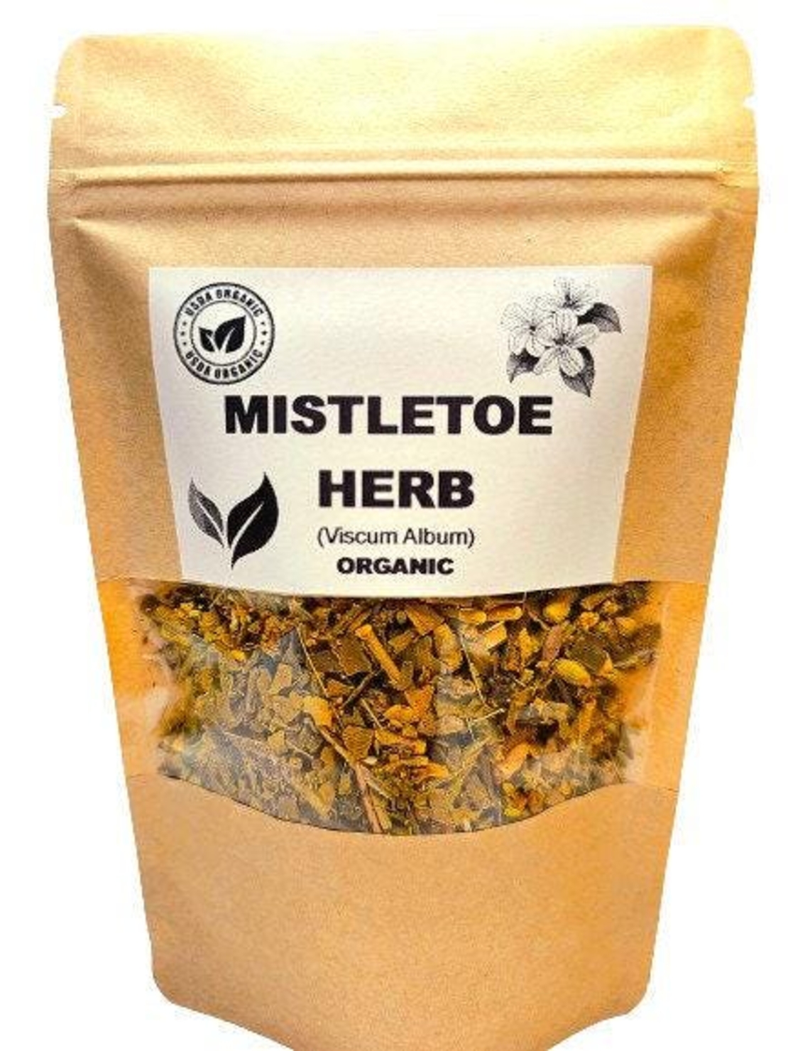 Organic MISTLETOE HERB | viscum album | mistletoe tea | herbal tea | dried herbs | organic herbs | herba | tea