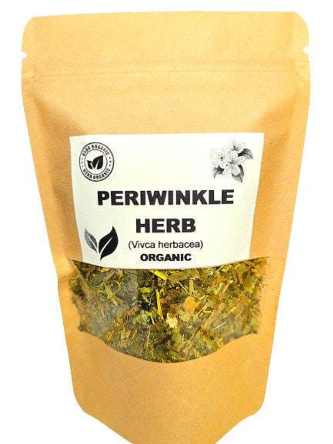 Organic PERIWINKLE HERB | vivca herbacea | periwinkle tea | herbal tea | herba | remedies | vinca major | organic herbs | dried herbs | tea