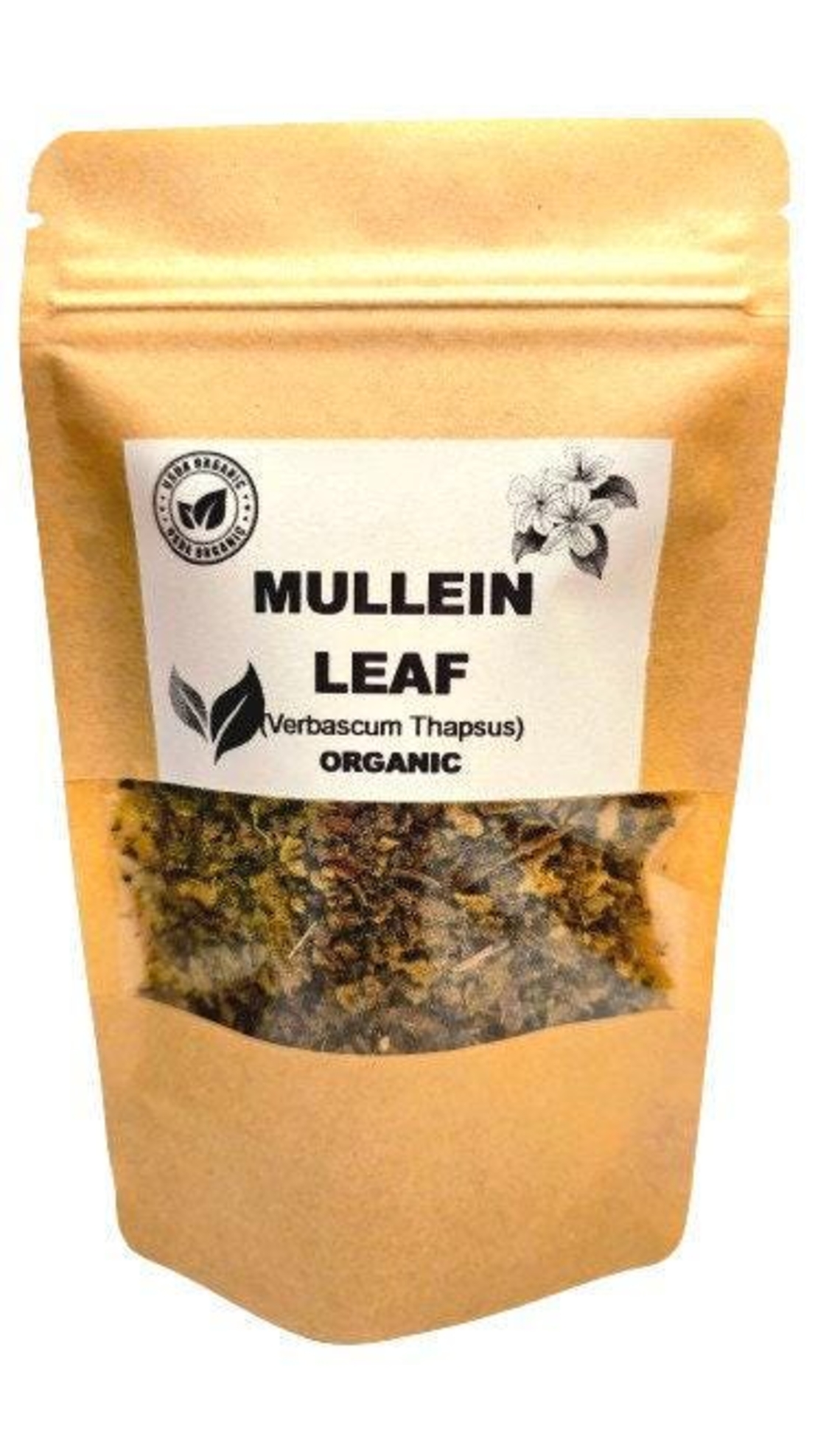 Organic MULLEIN LEAF | mullein leaf tea | mullein leaf | c/s verbascum thapsus | dried wildcrafted mullein leaf | mullein leaf herb