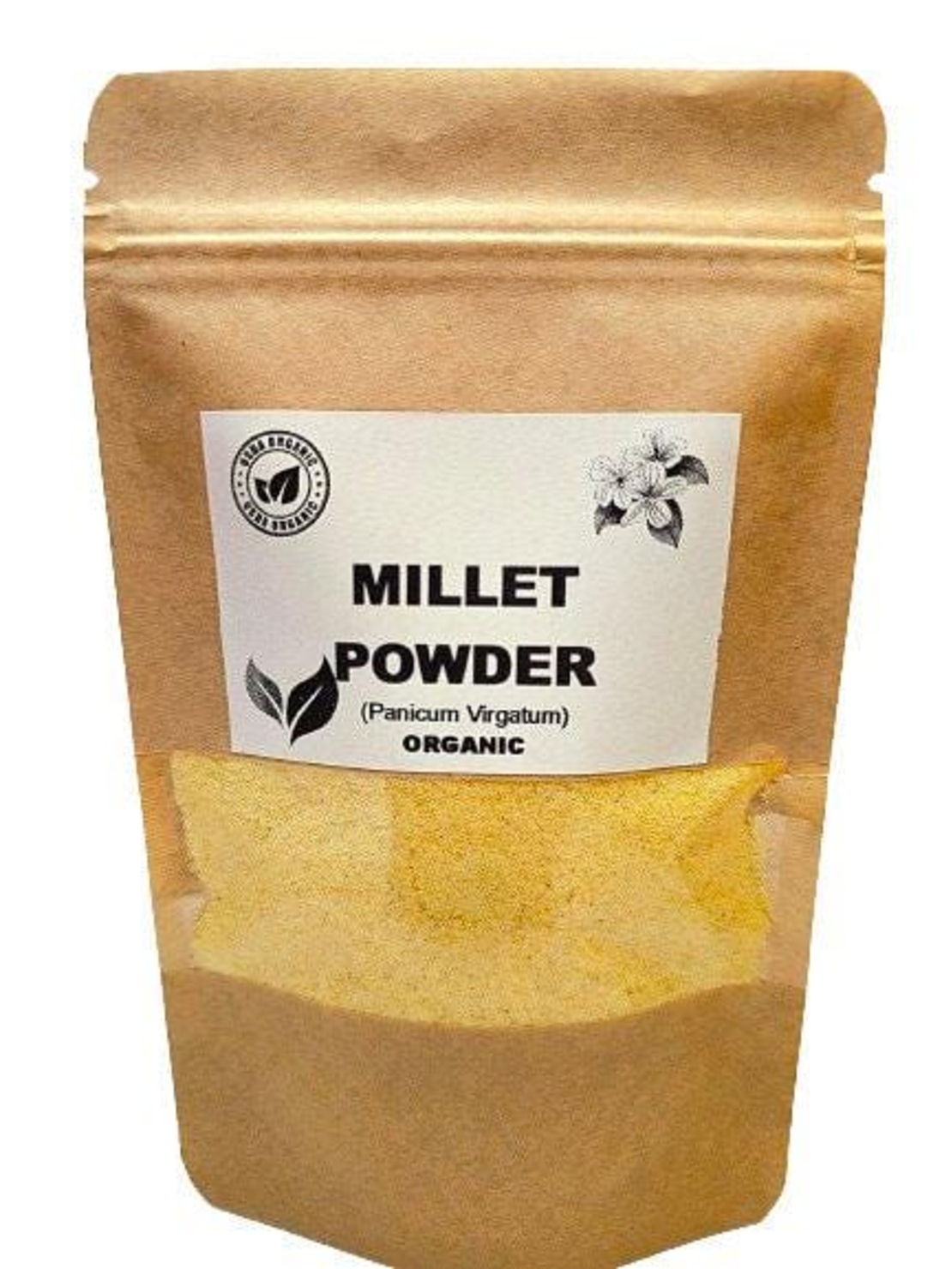 Organic MILLET POWDER | panicum virgatum | millet flour | hulled millet flour | hulled millet seeds powder