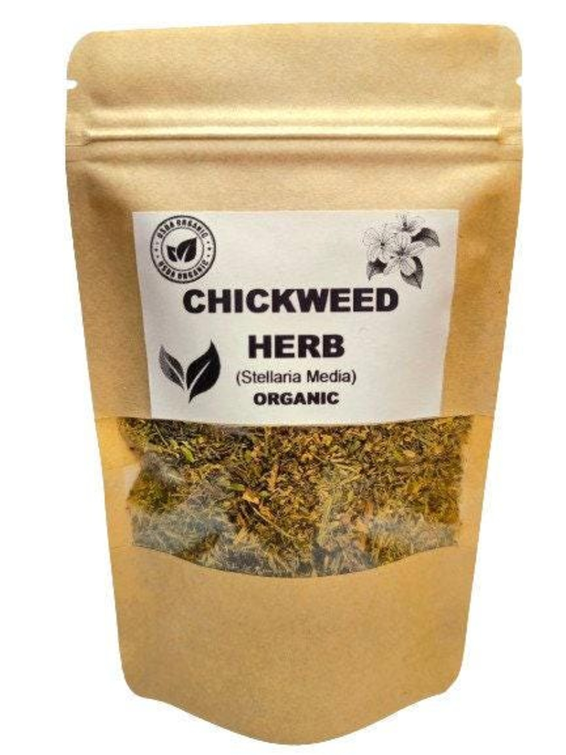 Organic CHICKWEED HERB | stellaria media | chickweed tea | herbal tea | dried herbs | organic herbs | herba | tea