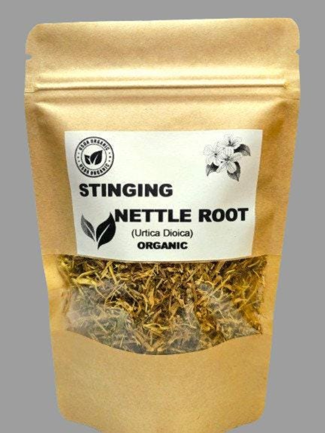 Organic STINGING NETTLE ROOT | urtica dioica | nettle root tea | nettle tea | herbal tea | dried root | organic herbs | herba | tea