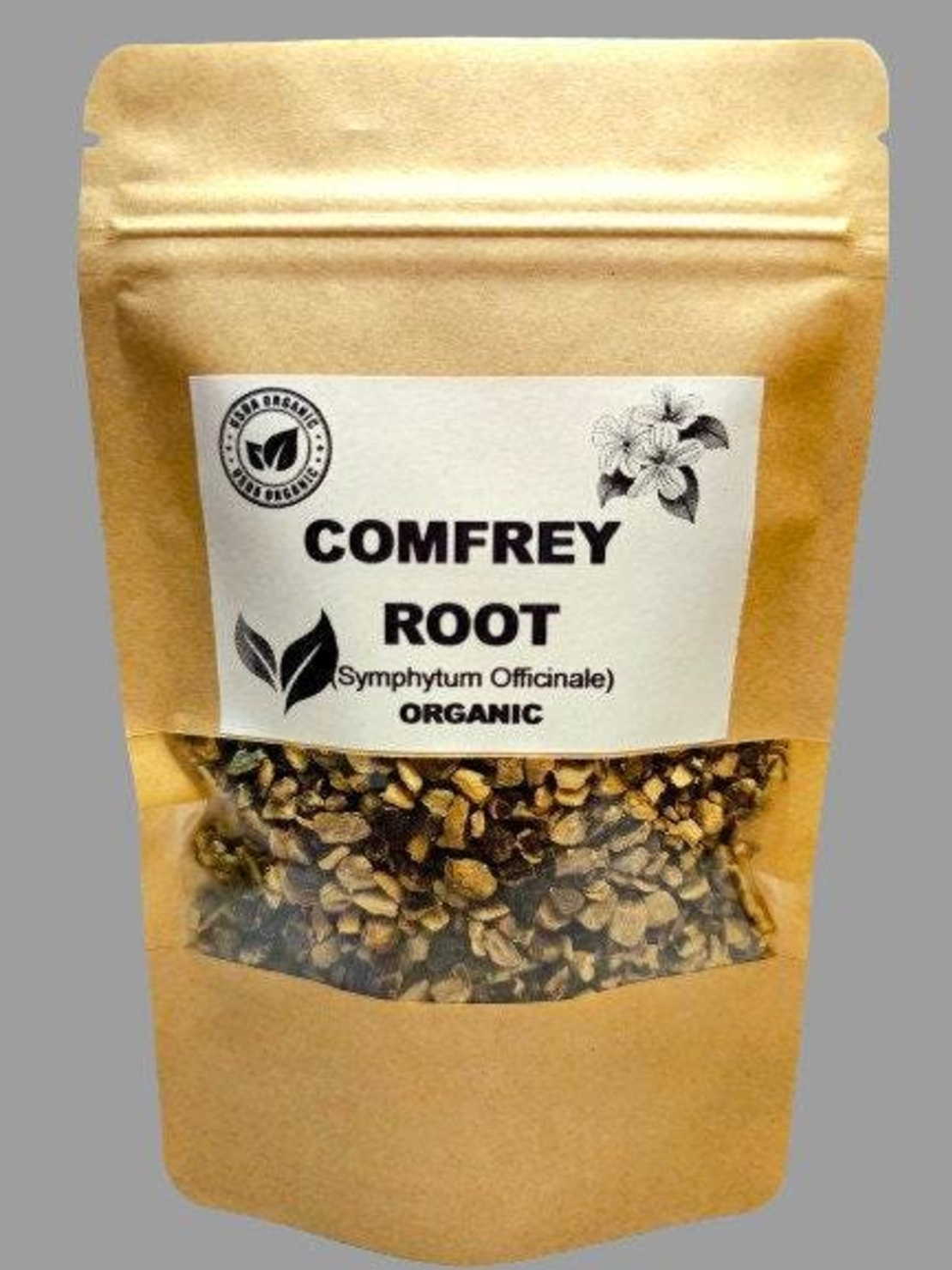 Organic COMFREY ROOT | symphytum officinale | comfrey root tea | herbal tea | dried root | organic herbs | herba | tea | root
