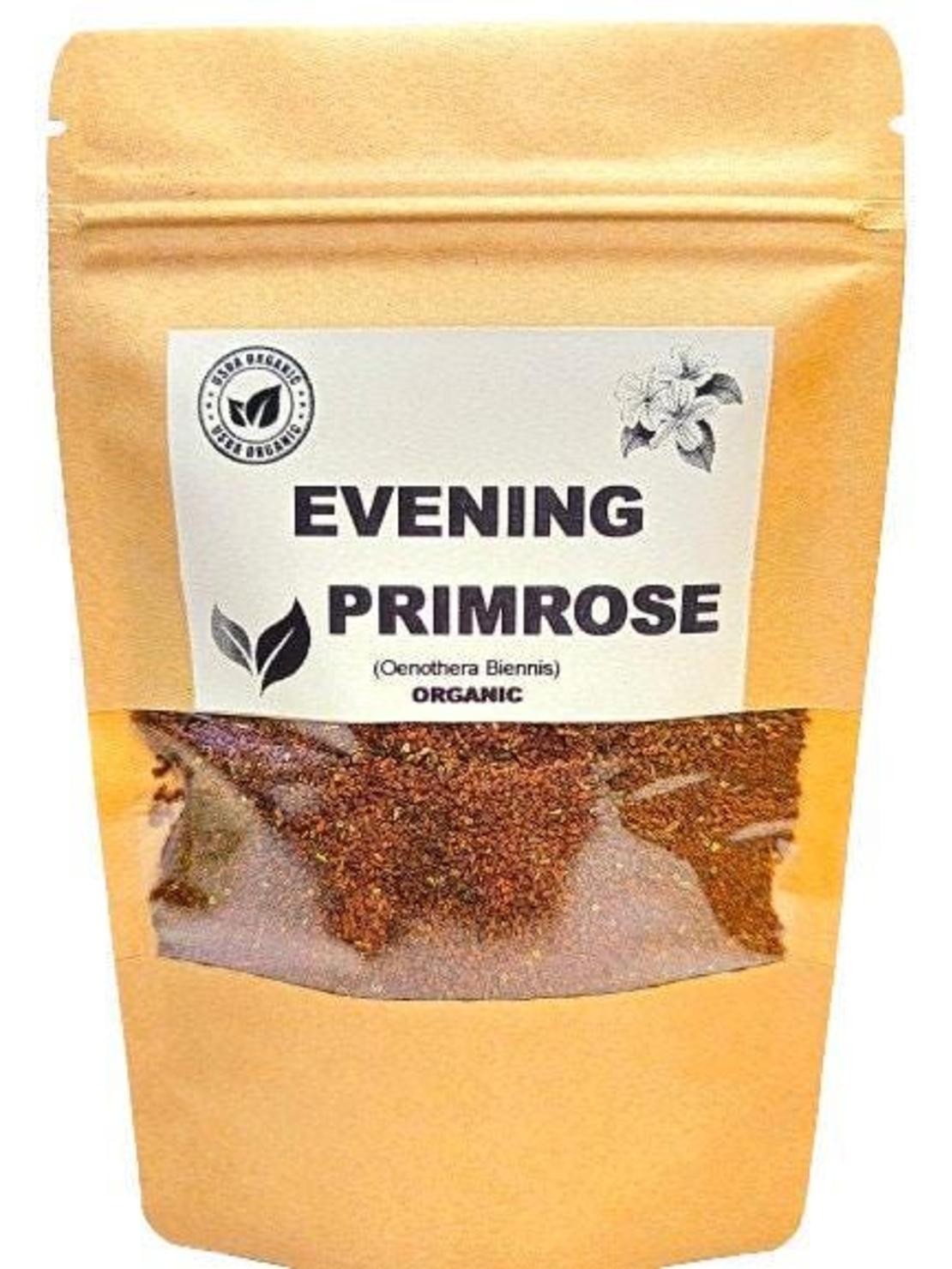 Organic EVENING PRIMROSE | oenothera biennis | evening primrose tea | herbal tea | dried seeds | organic seeds | organic herb | herba| tea