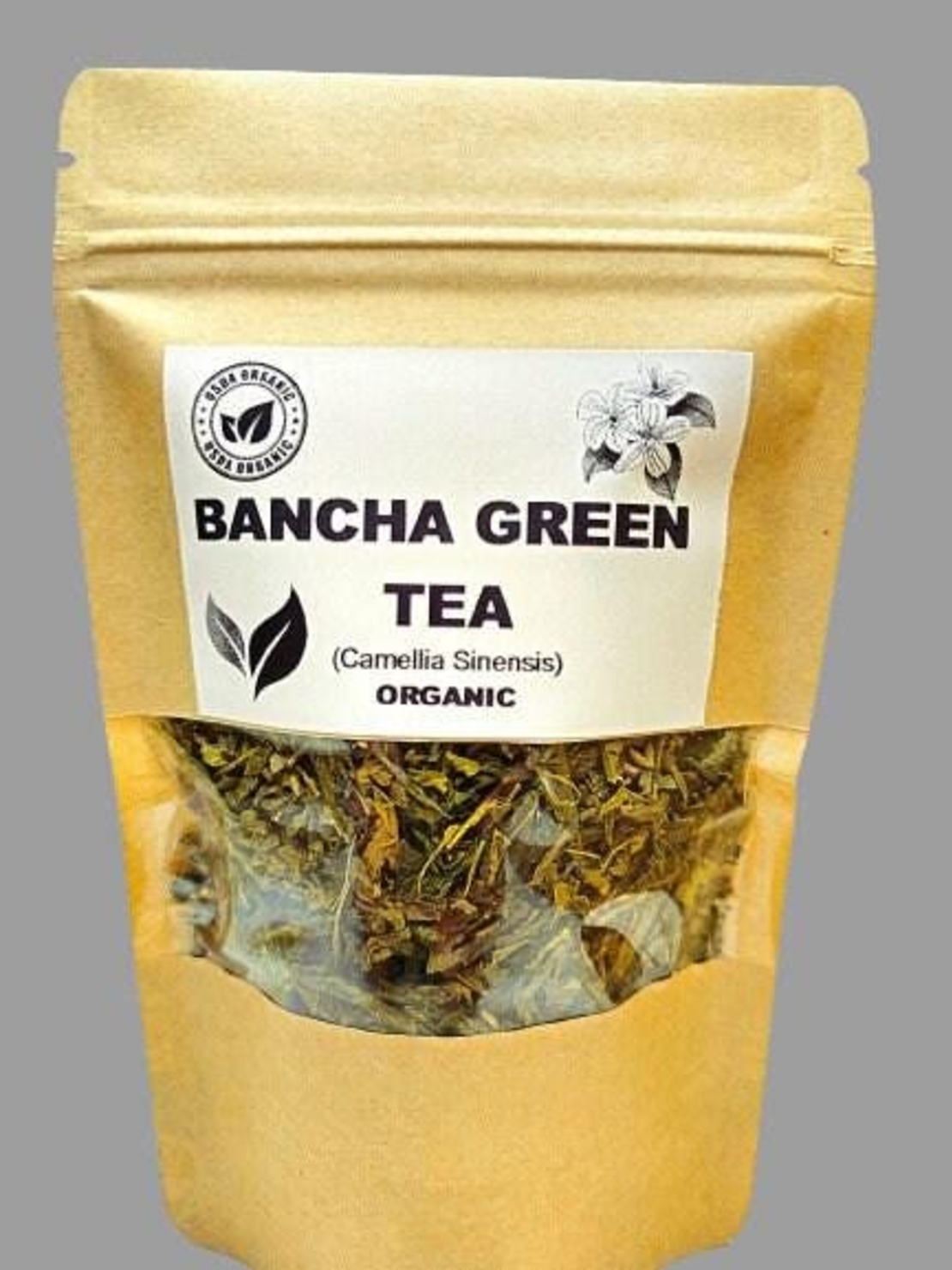 Organic BANCHA GREEN TEA | camellia sinensis | herbal tea | dried herbs | organic herbs | herba | tea
