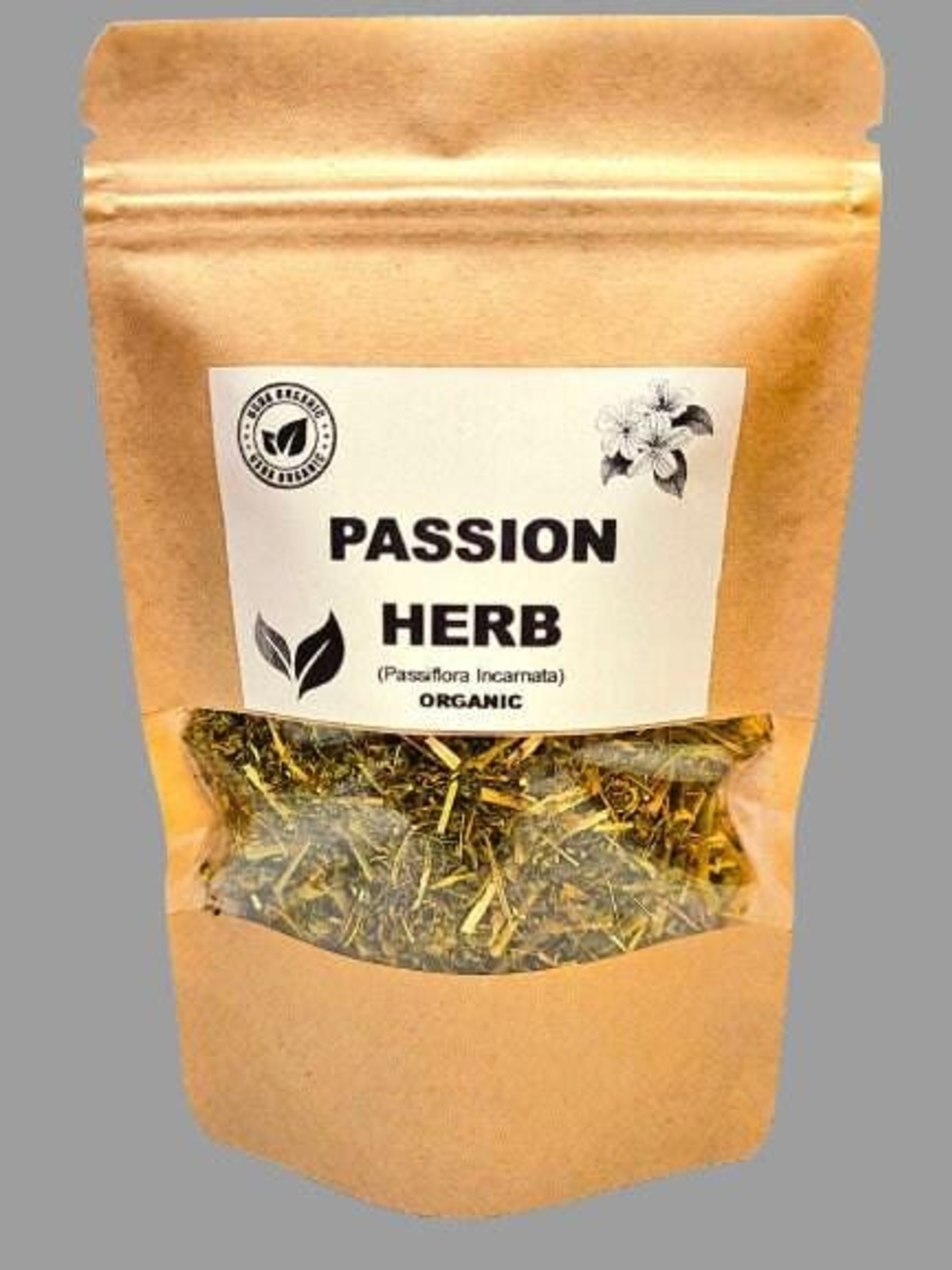 Organic PASSION HERB | passiflora incarnata | passion flower herb tea | herbal tea | organic herbs | herba | tea | remedies | dried herbs