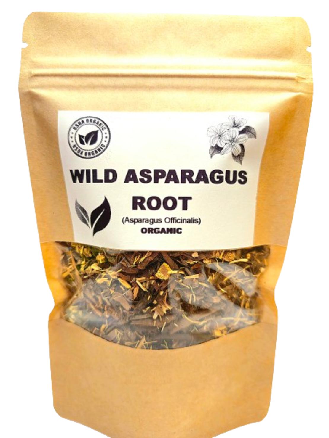 Organic Wild Asparagus Root (Asparagus officinalis)