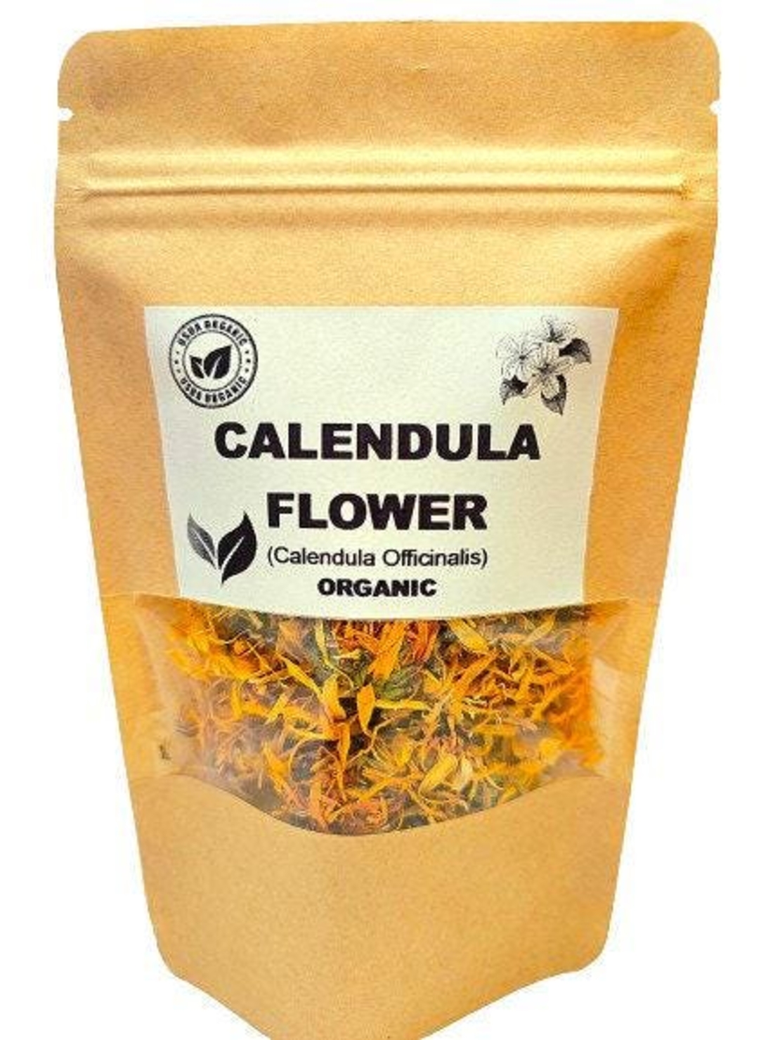 Organic CALENDULA FLOWER | calendula officinalis | calendula tea | herbal tea | dried flower | organic herbs | herba | tea | flower tea