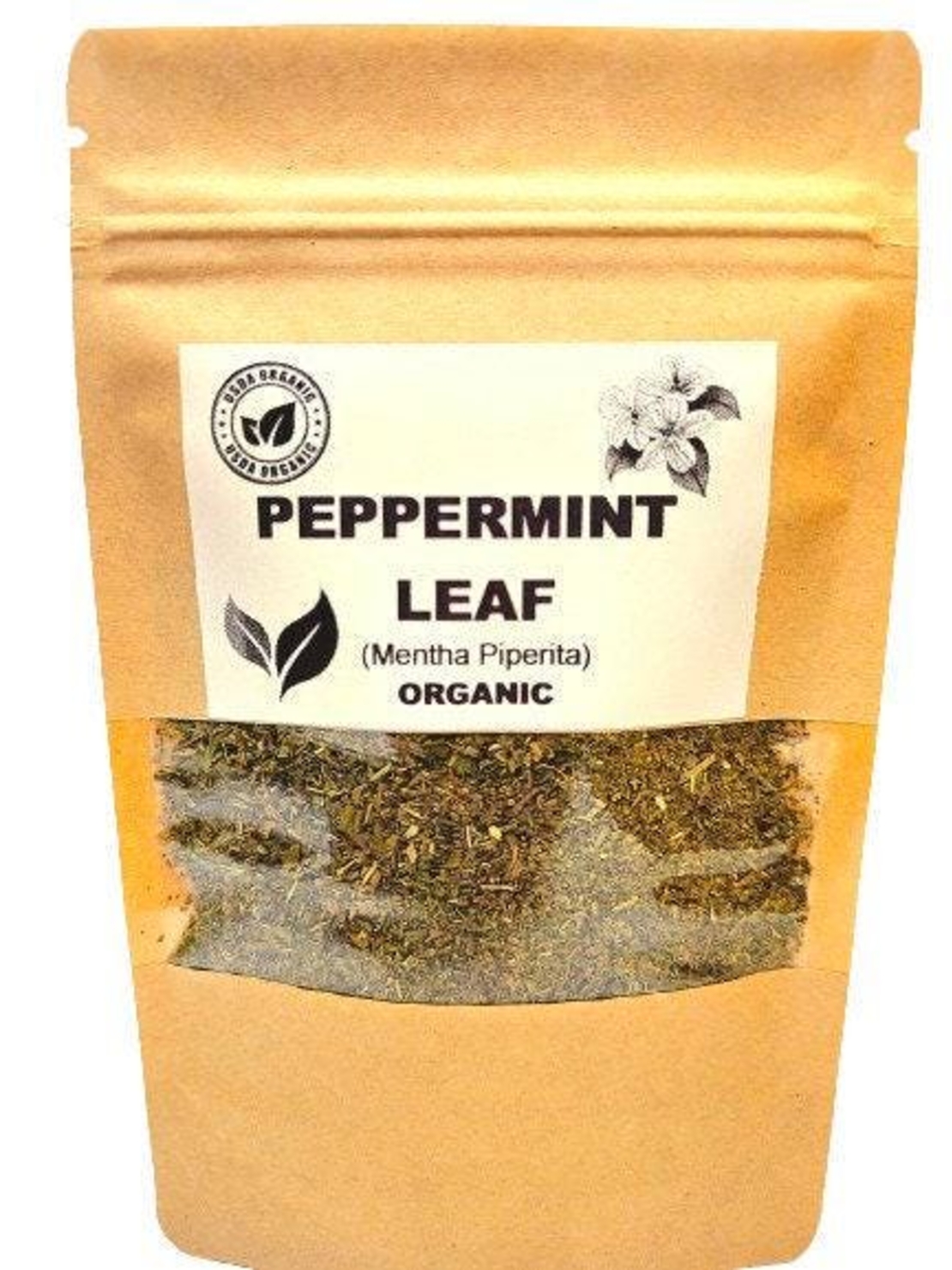 Organic PEPPERMINT LEAF | mentha piperita | peppermint tea | herbal tea | dried leaf | dried herbs | organic herbs | herba | tea
