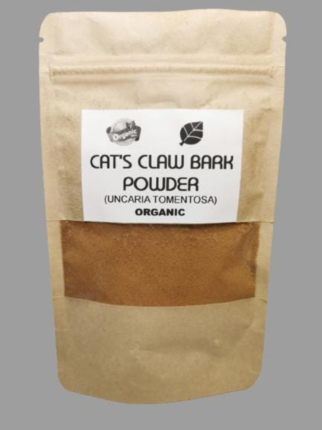 Organic CAT'S CLAW BARK Powder | Uncaria Tomentosa | Cats Claw Powder | Cats Claw Tea | Herbal Medicine | Dried Bulk Herbs