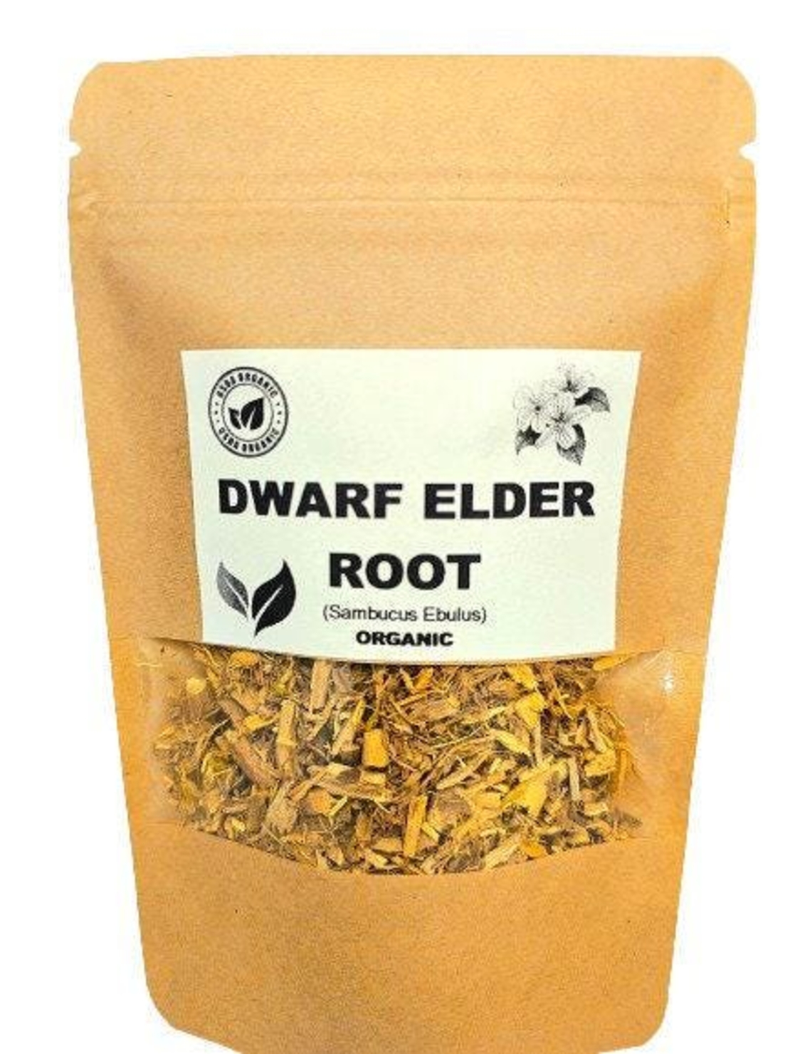 Organic dwarf elder root | sambucus ebulus | dwarf elder root tea | dried root | organic root | herbal tea | herba | tea | dwarf elder