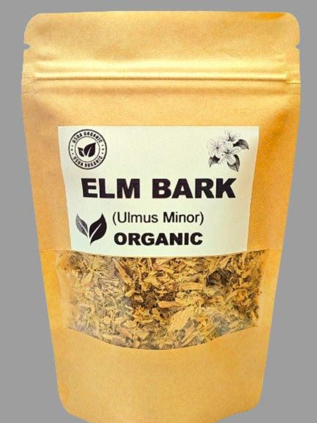 Organic ELM BARK | ulmus minor | elm bark tea | dried bark | herbal tea | herba | tea | organic herbs | dried herbs