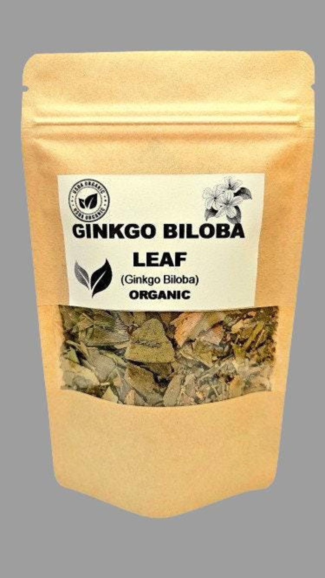 Organic GINKGO BILOBA LEAF | ginkgo biloba | herbal tea | ginkgo biloba tea | dried leaves | organic herbs | tea | herba