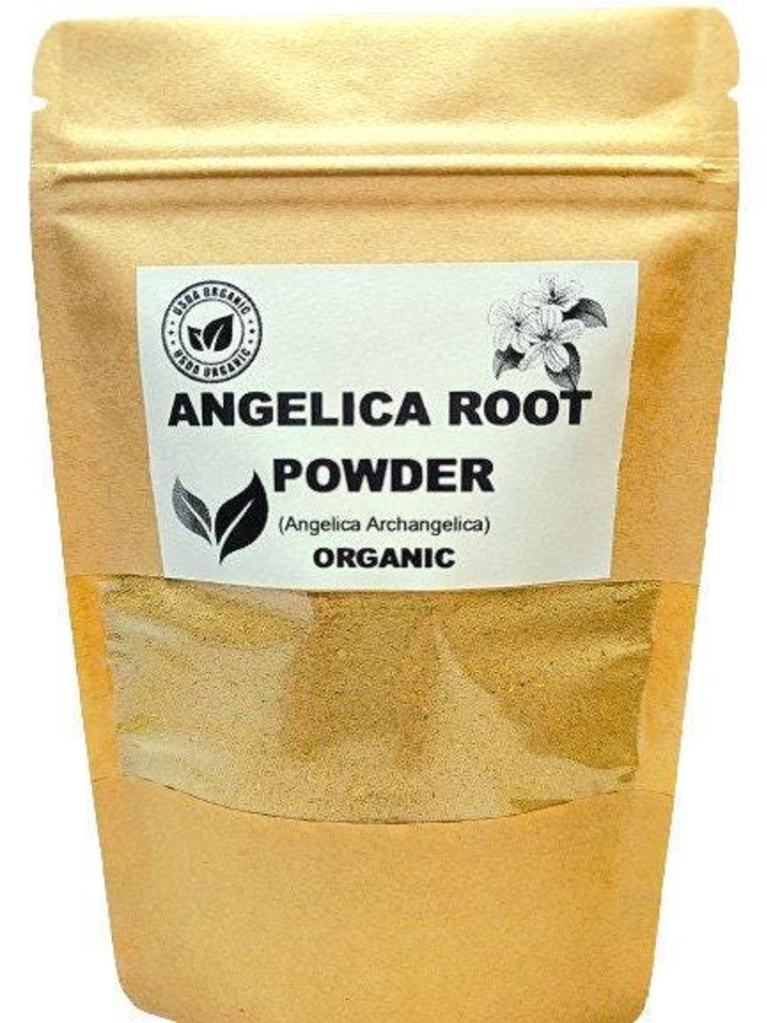 Organic ANGELICA ROOT POWDER | angelica archangelica | angelica root tea | powder | herbal tea | dried root powder | herba | tea | organic