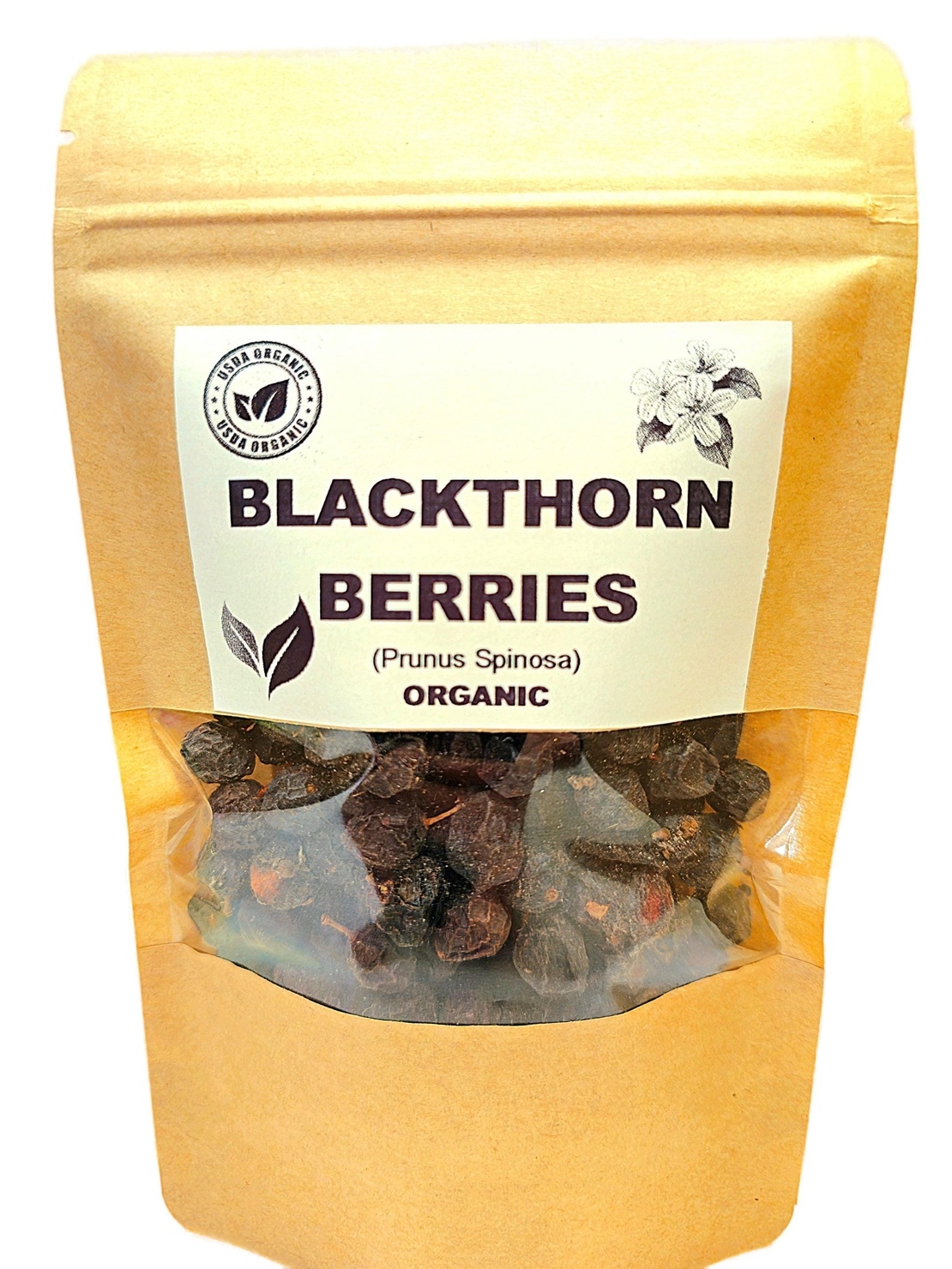 Organic BLACKTHORN BERRIES | prunus spinosa | blackthorn tea | dried berries | dried fruits | organi herb | dried herb | fruit tea | herba