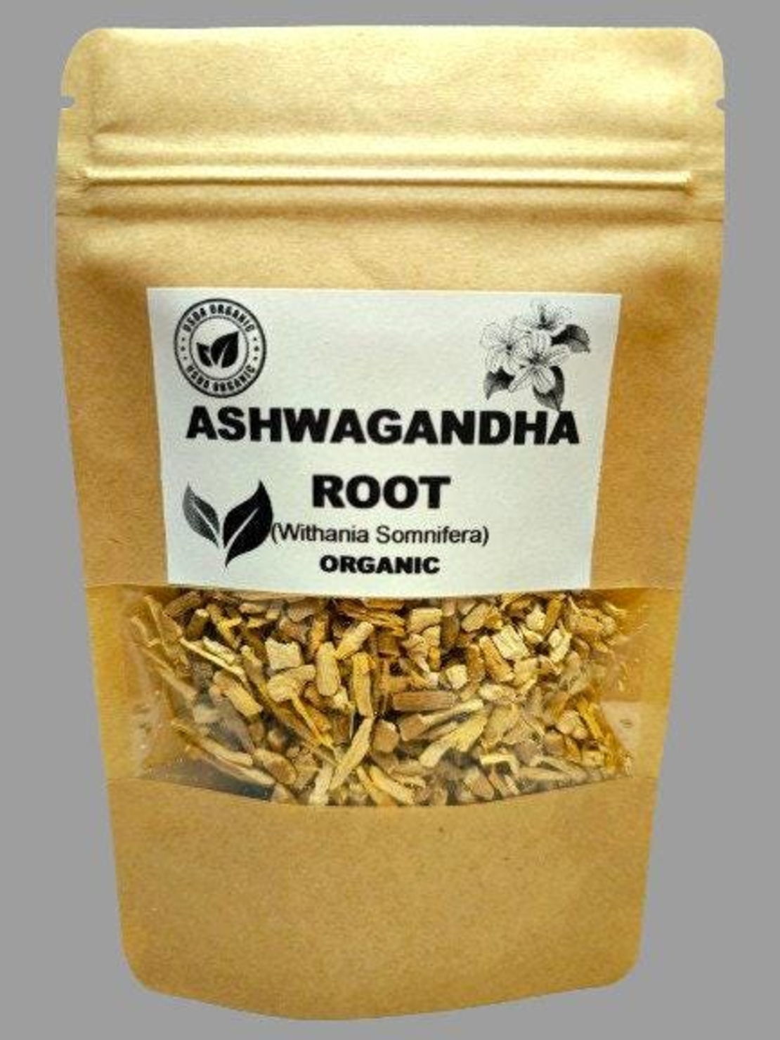 Organic ASHWAGANDHA ROOT | withania somnifera | ashwagandha tea | herbal tea | dried root | organic herbs | organic root | herba | tea