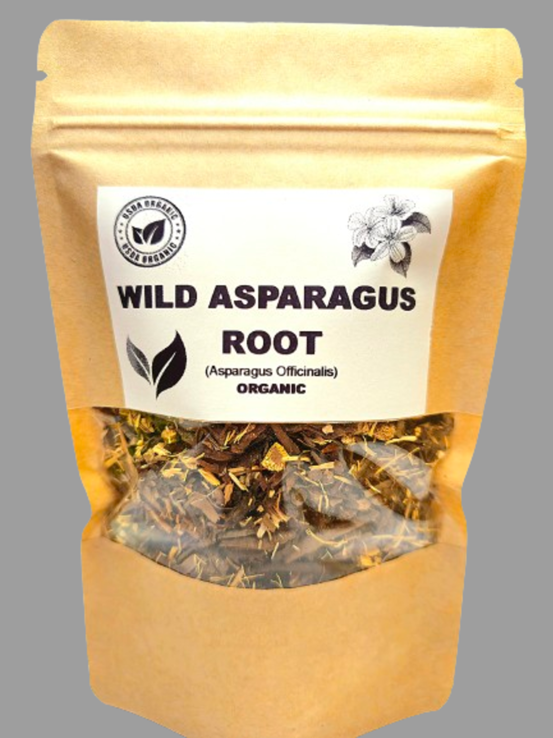 Organic Wild Asparagus Root (Asparagus officinalis)
