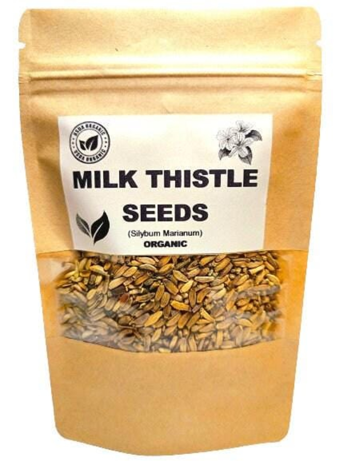 Organic MILK THISTLE SEEDS | silybum marianum | milk thistle tea | dried seeds | organic seeds | herba | tea | semens |