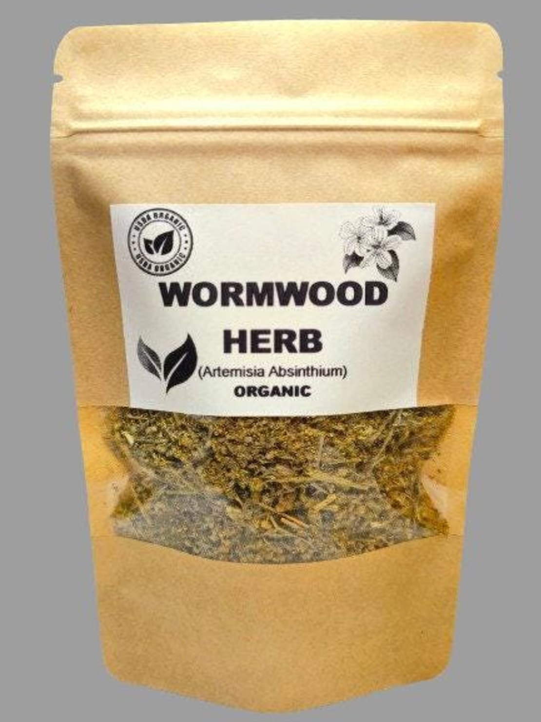 Organic Wormwood Herb (Artemisia absinthium)