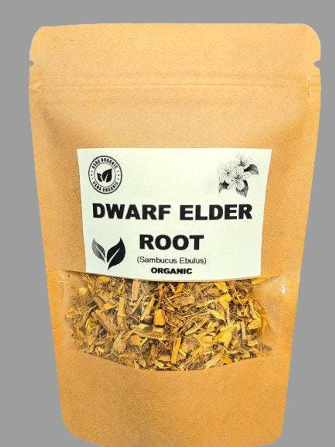 Organic dwarf elder root | sambucus ebulus | dwarf elder root tea | dried root | organic root | herbal tea | herba | tea | dwarf elder