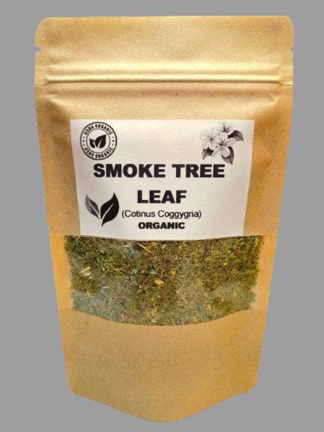 Organic SMOKE TREE LEAF | cotinus coggygria scop | smoke tree herb | herba | smoke tree tea | herbal tea | dried herbs | organic herbs
