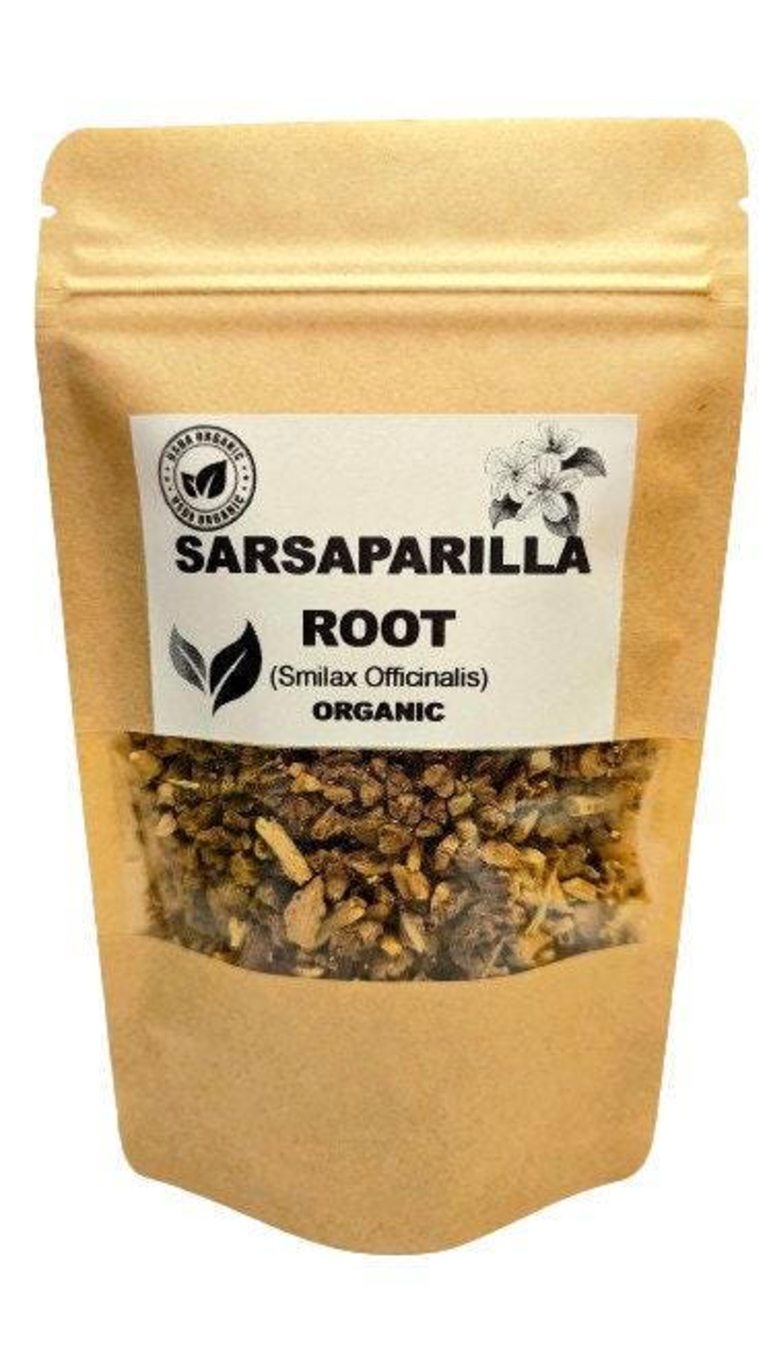 Organic SARSAPARILLA ROOT | smilax officinalis | sarsaparilla tea | herbal tea | dried root | organic herbs | organic root | herba